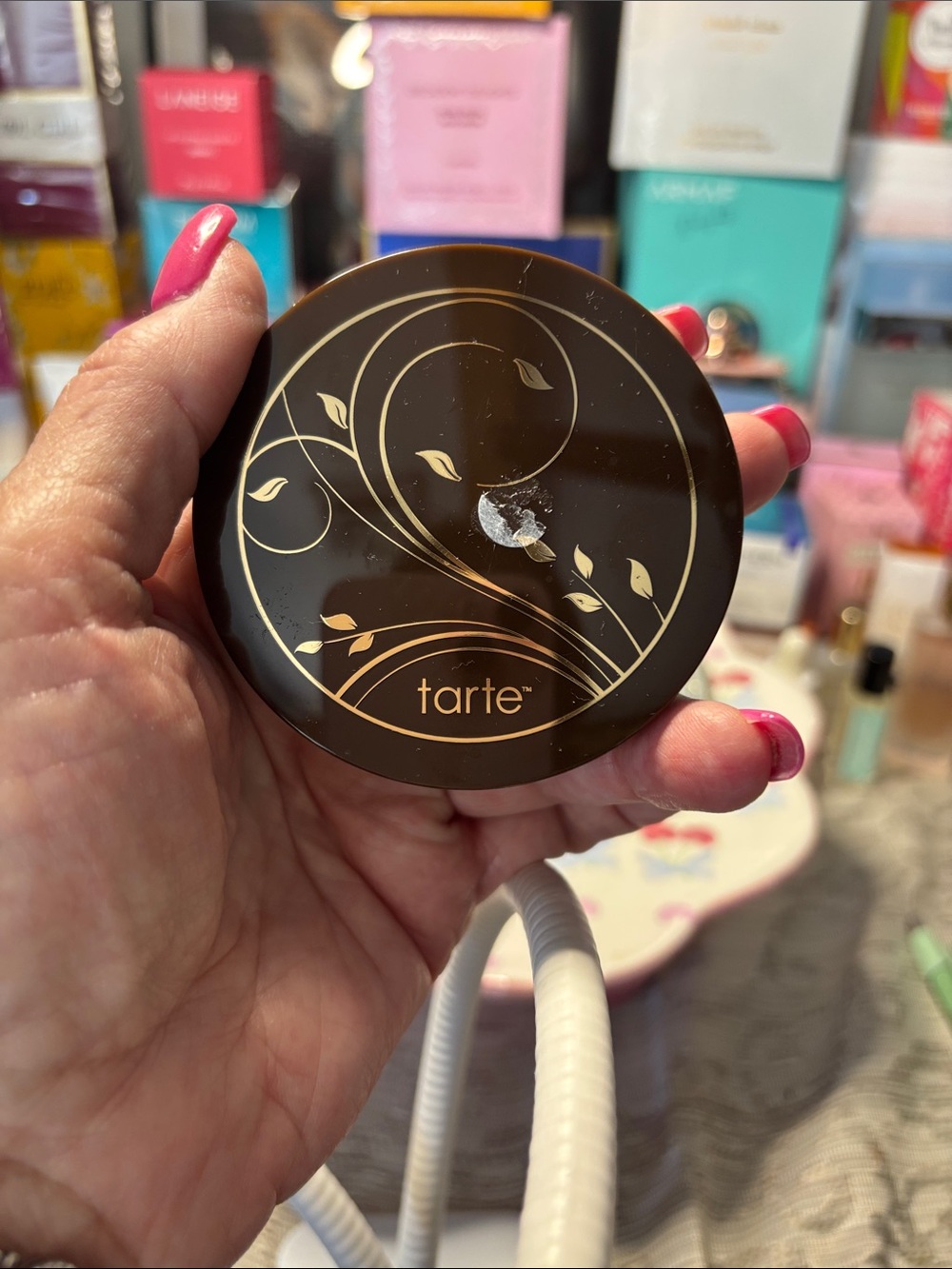tarte Compact Amazonian clay, soothing balm/Tan